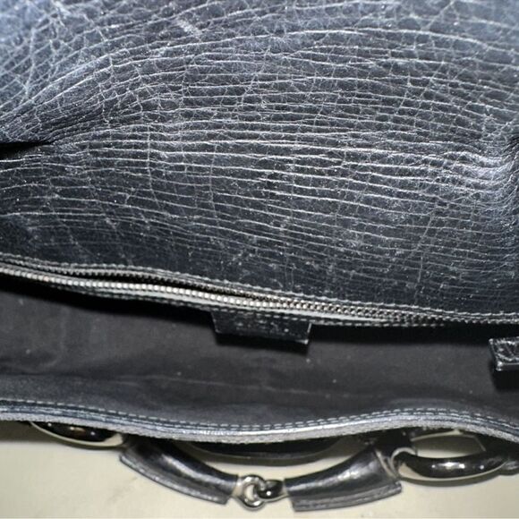 Gucci gg canvas leather horsebit bag - Picture 3 of 12